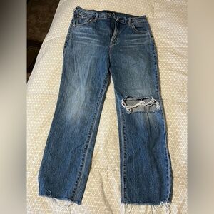 Silver Jeans Blue Denim Straight-Leg Jeans